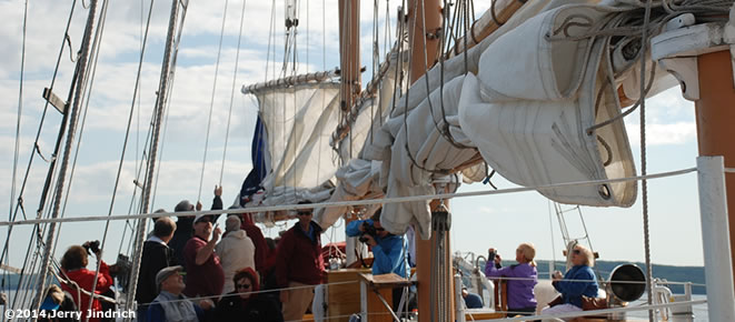 Hoisting Sails