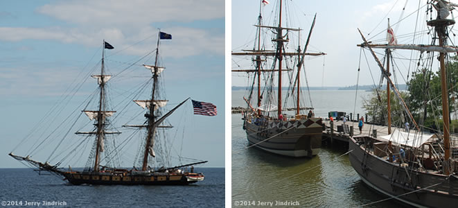 Where to see tall ships