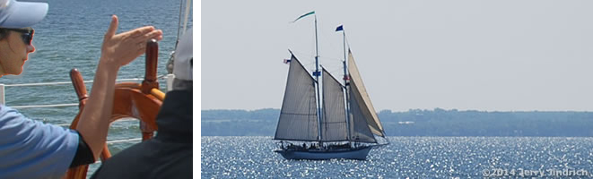Wide sail