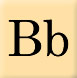 Alphabet missing Bb