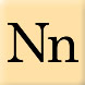 Alphabet missing Nn