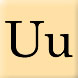 Alphabet missing Uu